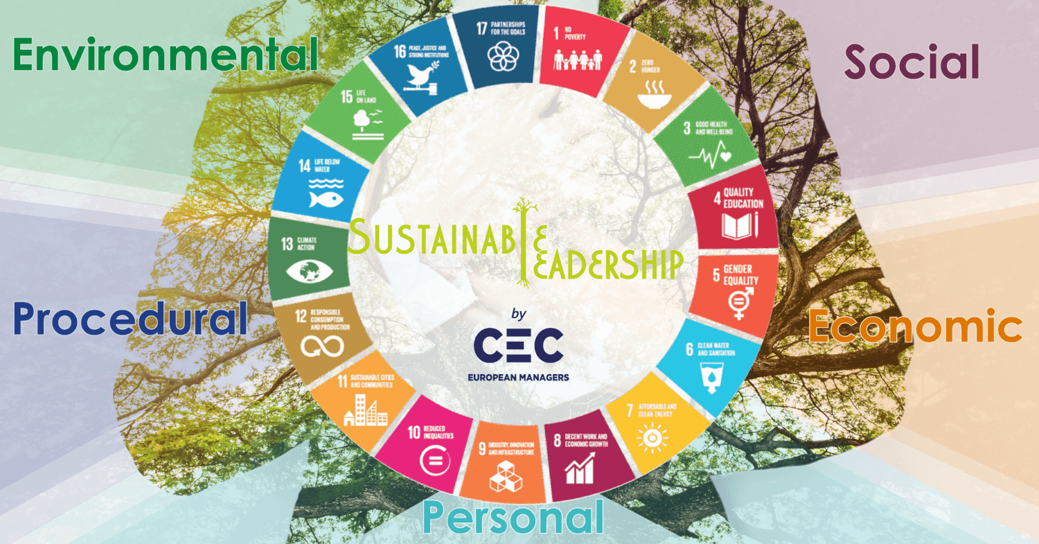 Sustainable leadership guidelines social media campaign CEC