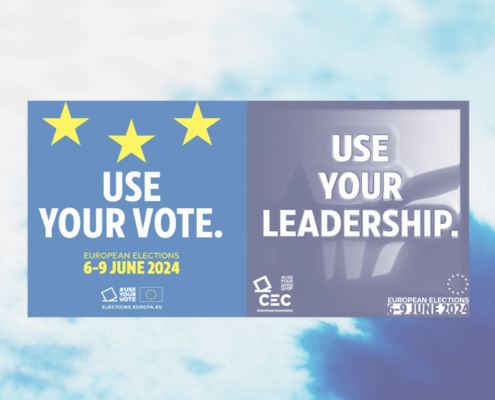 Use Your Leadership - EU Elections campaign for EU Managers