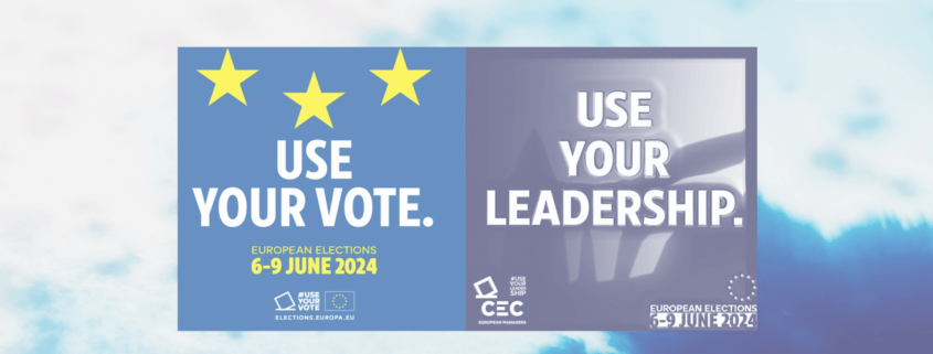 Use Your Leadership - EU Elections campaign for EU Managers