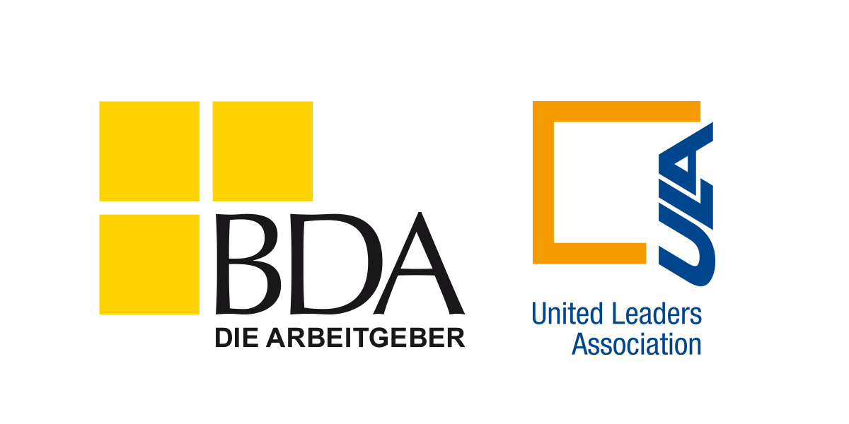 BDA - The Confederation of German Employers' Associations and ULA - United Leaders Association