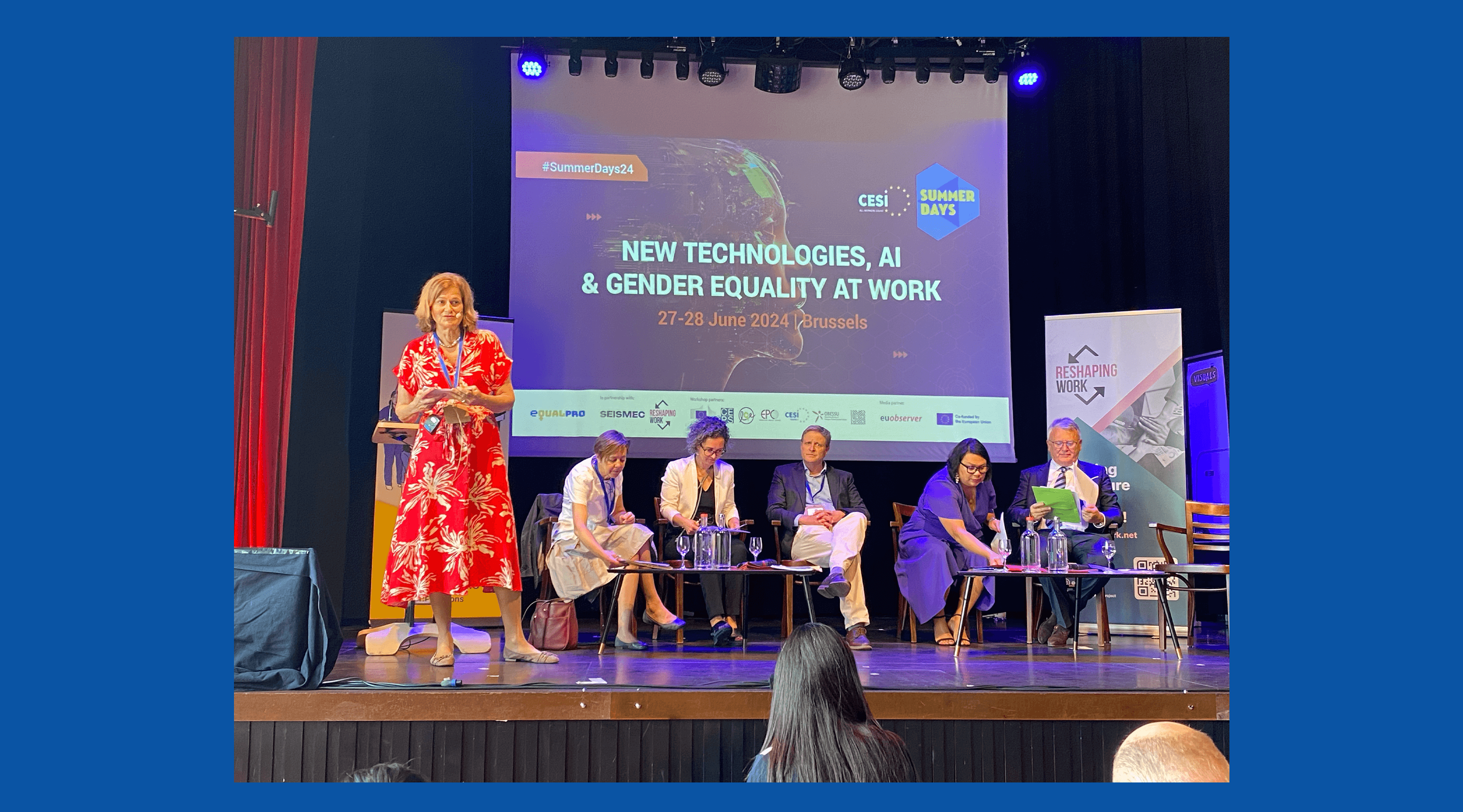 NEW TECHNOLOGIES AI GENDER EQUALITY WORK, CESI